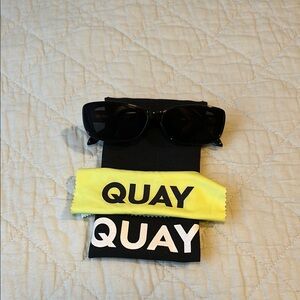 Quay Australia Black Sunglasses